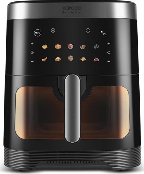 Gourmet Xxxl Smart Screen İnox Cam Hazneli Airfryer