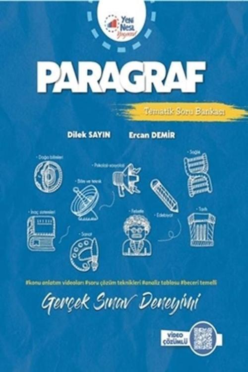 Yeninesil Yks Tyt Paragraf Tematik Soru Bankası - Yeni Nesil Yayınları