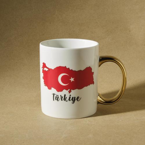 Ülkeler Ve Bayraklar Türkiye Kupa 350 Ml