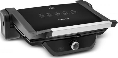 Gastro Classic Matte Black 2000 W Izgara ve Tost Makinesi
