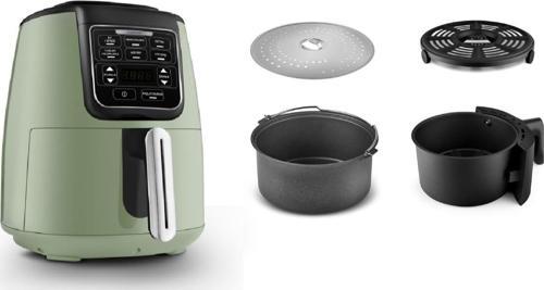 Air Pro Cook 3 İn 1 Xl Ev Yemeği, Közleme, Airfryer Grasmere Green 4 Kişilik