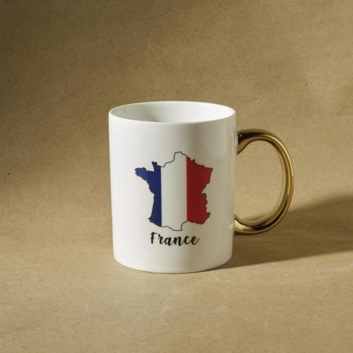 Ülkeler ve Bayraklar Fransa Kupa 350 Ml