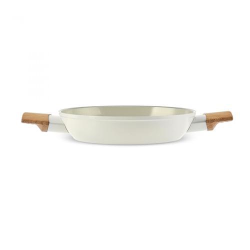 x Refika Swiss Crystal Almond Cream İndüksiyon Tabanlı 20 cm Sahan