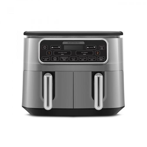 Air Pro Cook Duo Ev Yemeği XXXL Airfryer Cool Gray 8L