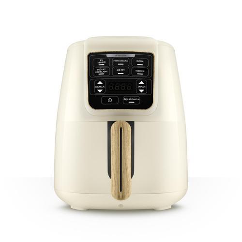 Air Pro Cook 3 in 1 XL Ev Yemeği, Közleme, Airfryer Wood Craft 4L