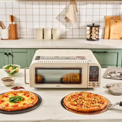Vintage Craft Pizza Makinesi ve Airfryer Cream