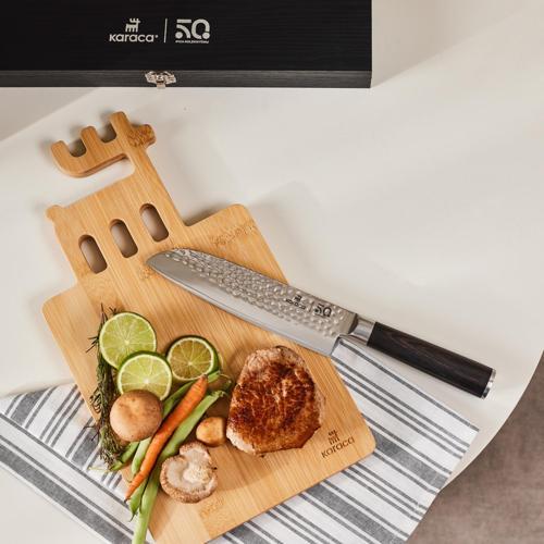 50. Yıl Imza Koleksiyonu X Damascus Santoku Bıçağı
