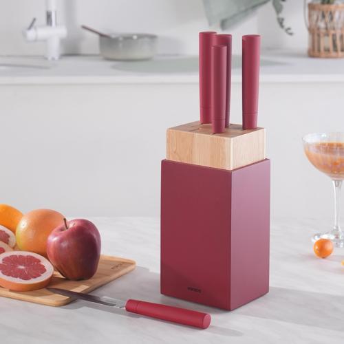 Viego 6 Parça Bıçak Seti Red