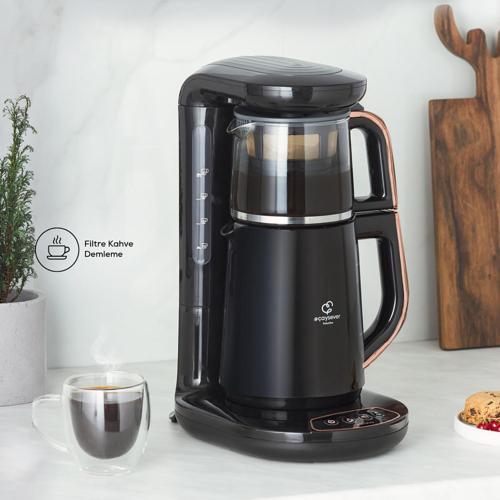 Robotea 3 İn 1 Konuşan Çay Makinesi Copper