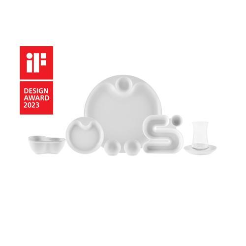 Stream Bone Salsa 26 Parça 6 Kişilik Kahvaltı Takımı