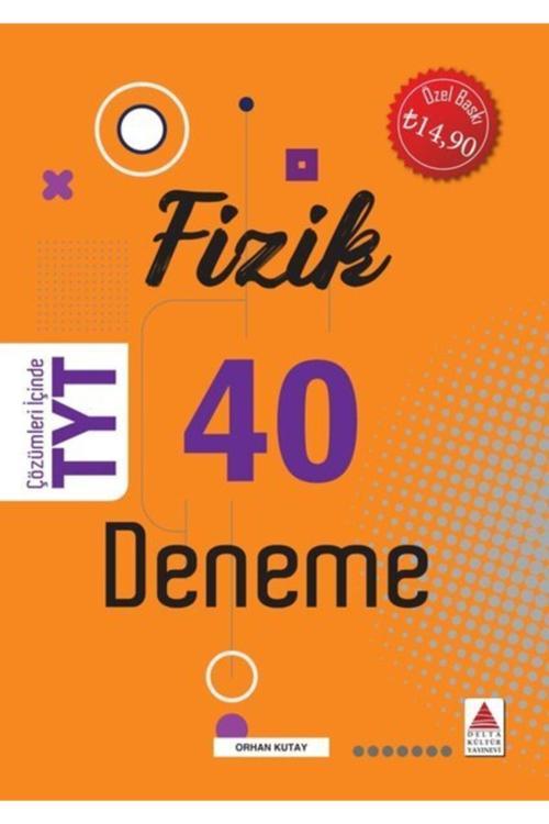 Delta Kültür Yayınevi Tyt Fizik 40 Deneme -