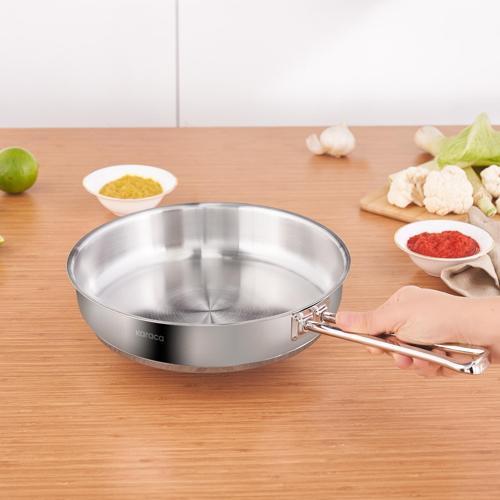 Grace İndüksiyon Tabanlı Çelik Tava 24 Cm