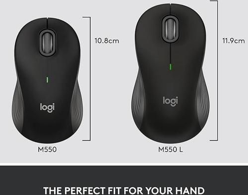 Signature M550 L | Wireless Mouse | Graphite