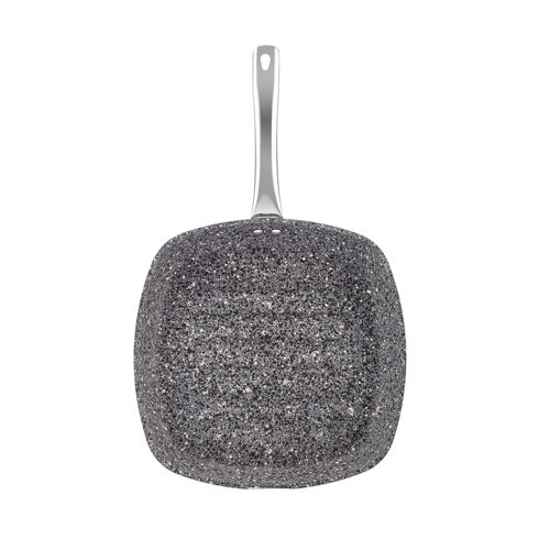 Biogranit Avanos Stone Grill Tava 28 Cm Gri