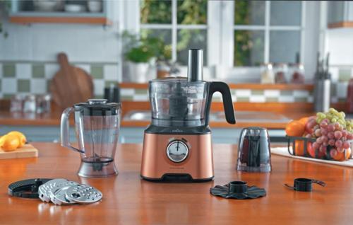 Mastermaid Power Multifunctional 10 In 1 Bronzy Mutfak Robotu, Blender Seti 2000W