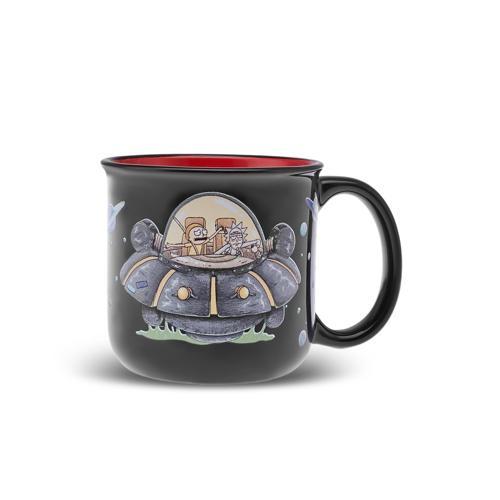 Rıck And Morty Siyah Kupa 400 Ml