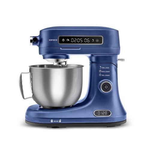 Pro Artisan Tartılı Dijital Ekran Zaman Ayarlı Döküm Hamur Yoğurma Makinesi Midnight Sapphire 1600W 5L