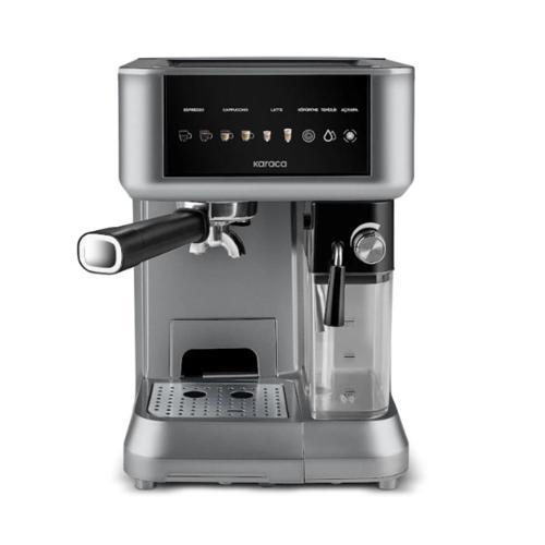MyCaffe Barista S10 Entegre Süt Hazneli, Espresso, Latte ve Cappuccino Makinesi Galaxy Grey