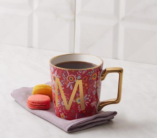 Flower M Harfli Kupa 350 Ml