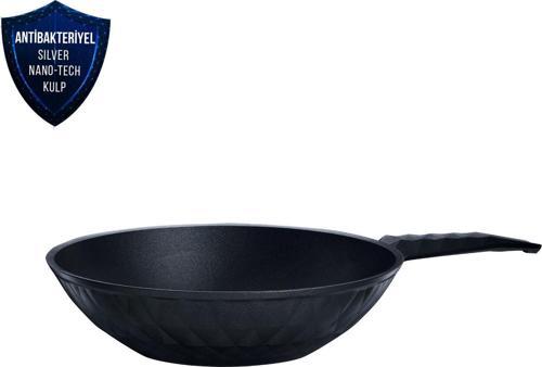 Bio Diamond Antibakteriyel Kulp Wok Tava 28 Cm
