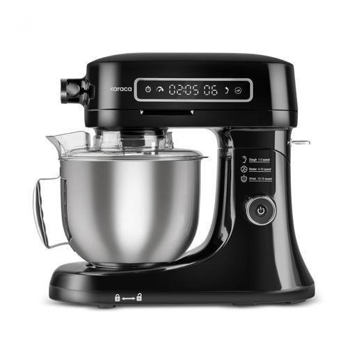 Pro Artisan Dijital Ekran Zaman Ayarlı Döküm Hamur Yoğurma Makinesi Black 1600W 5L