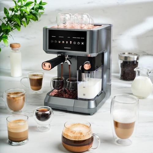 Mycaffe Barista S10 Entegre Süt Hazneli Otomatik Espresso Latte Ve Cappuccino Mak. Copper