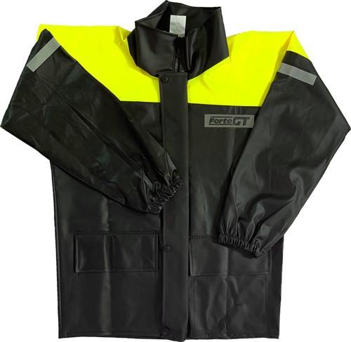 1134 Motosiklet PVC Yağmurluk Cepli Alt Üst Takım S Beden Sarı