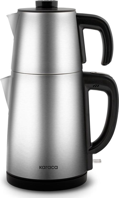 Gastro Dem 2 İn 1 Inox Çay Makinesi Ve Su Isıtıcı Chrome