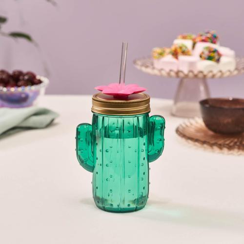 Kaktüs Transparent Su Şişesi 350 Ml