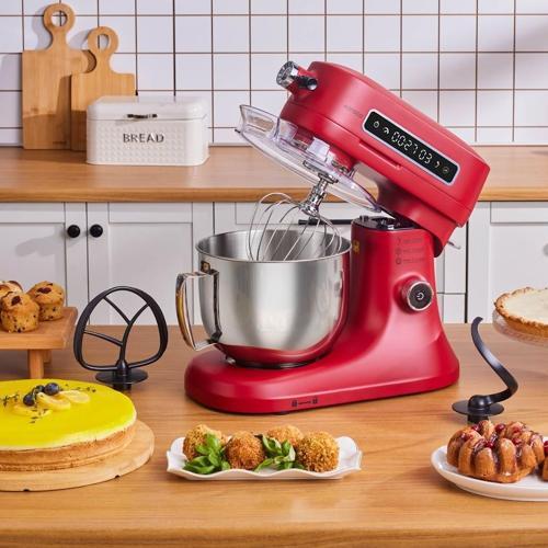 Pro Artisan Dijital Ekran Döküm Mutfak Şefi 1600W Red 5 Lt.