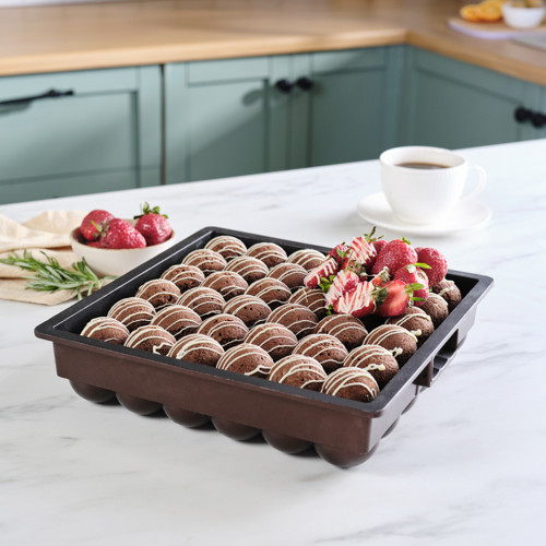 Cake Pro Karya XL Döküm Kek Kalıbı Kahverengi