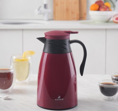 Bella Sızdırmaz Termos 1 Litre Bordo