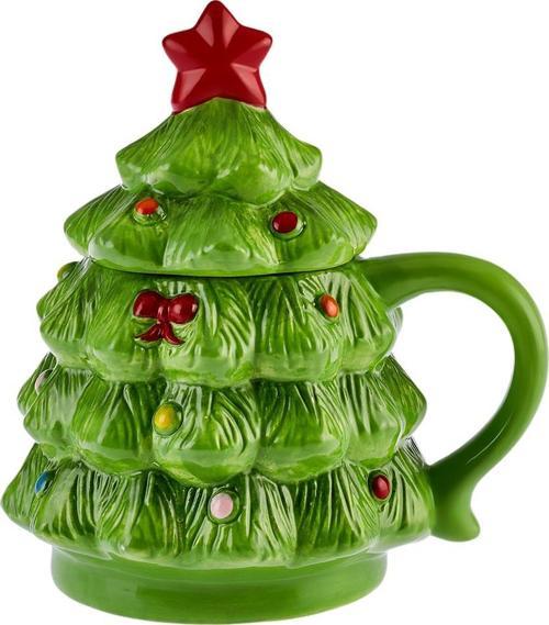 New Year Yılbaşı 24 Pine Tree Mug 450 Ml