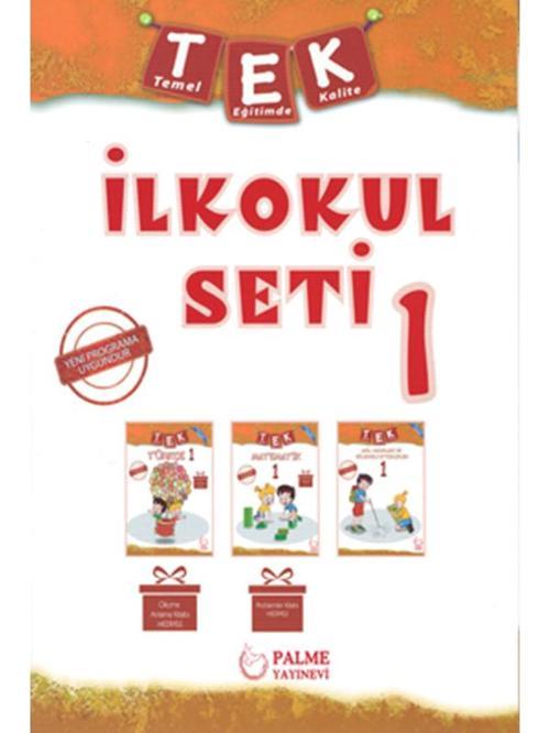1.Sınıf Tek İlkokul Seti - Palme Yayınları