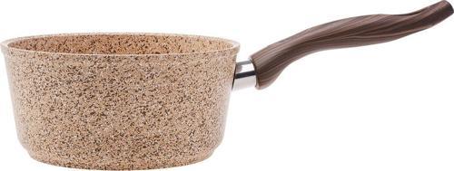 Wood Silver Bio Granit Süt Cezvesi 18 Cm