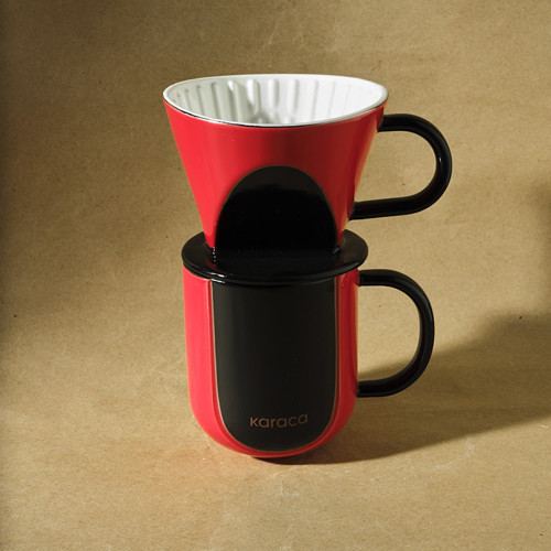 Hatır Drıpper Kupa Seti 350 Ml Kırmızı