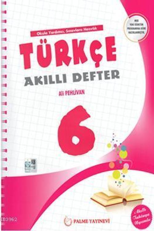 6.Sınıf Türkçe Akıllı Defter - Palme Yayınları
