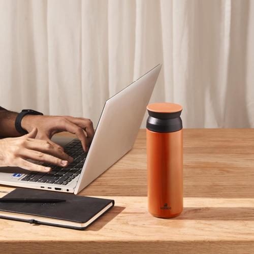 Rainbow Orange Paslanmaz Çelik Termos 500 Ml (8 Saate Kadar Sıcak/Soğuk Tutma)