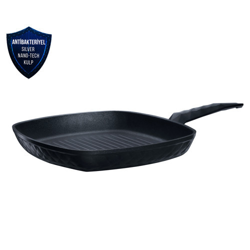 Biodiamond Antibakteriyel Kulp Grill Tava 28 Cm