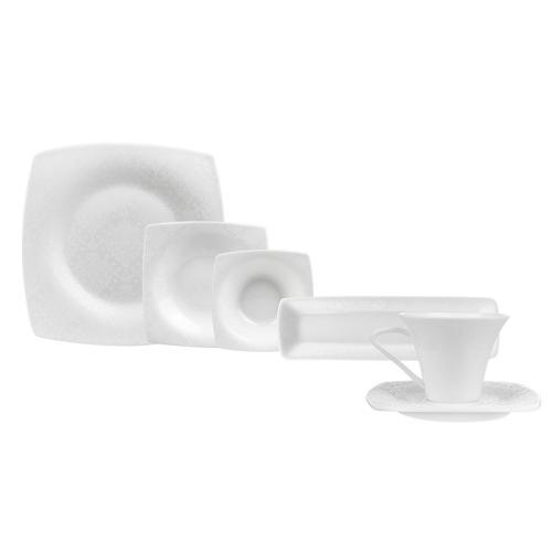 Fine Pearl Melita 26 Parça 6 Kişilik Kare Kahvaltı/Servis Takımı