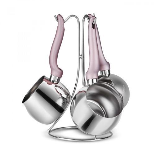 Fleva 3'lü Cezve Takımı Rose