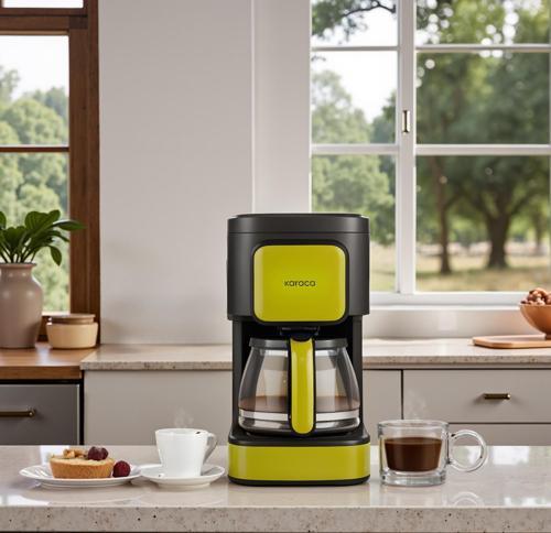 Just Coffee Aroma 2 İn1 Filtre Kahve Ve Çay Demleme Makinesi Lime Green