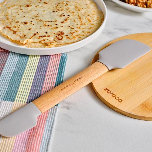 X Refika Gadgets Çift Taraflı Ahşap Spatula
