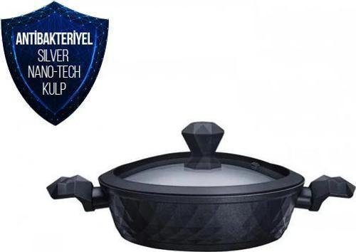 Biodiamond Antibakteriyel Kulp Karnıyarık Tencere 26 Cm