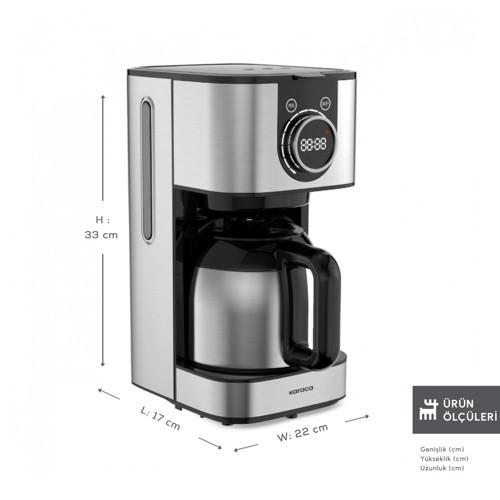Series 2303 Steel Filtre Kahve Makinesi