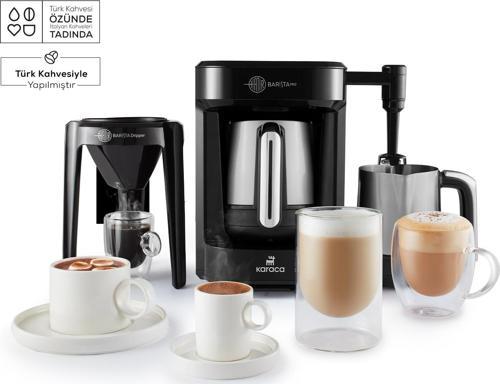 Hatır Barista Pro Konuşan Cappuccino Ve Türk Kahve Makinesi Silver