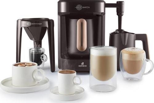Hatır Barista Türk Kahve Makinesi Walnut Brown