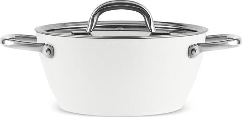 x Refika Swiss Crystal Creamy Metal Tencere 24 Cm