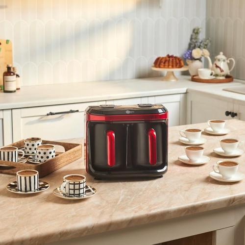 Hatır Hüp Düet Aroma İkili Türk Kahve Makinesi Imperial Red