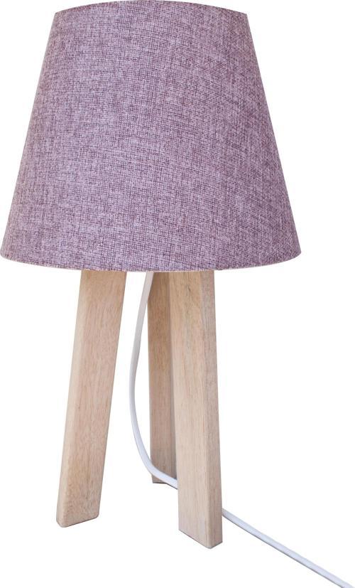 Tripod Abajur Masa Lambası Mor